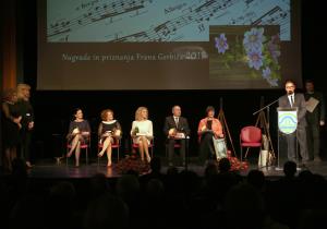 KONCERT OB PODELITVI NAGRAD IN PRIZNANJ FRANA GERBIČA NA SLIKI NAGRAJENCI FOTO LJUBO VUKELIČ DC8B9547